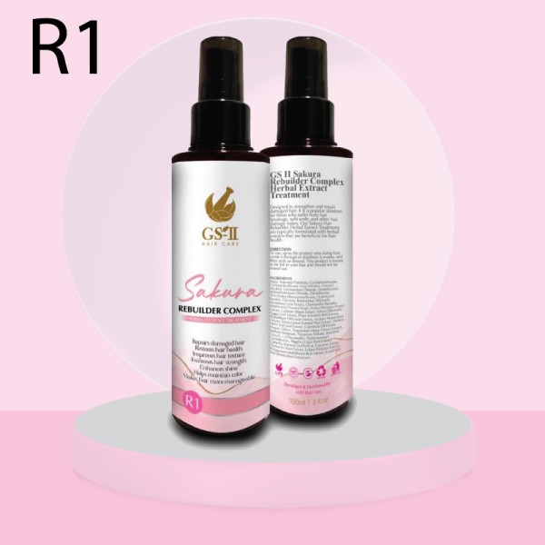 R1 Sakura Rebuilder Complex Herbal Extract Treatment 15...