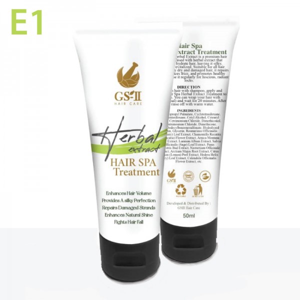E1 Herbal Extract Hair Spa Treatment 50ml